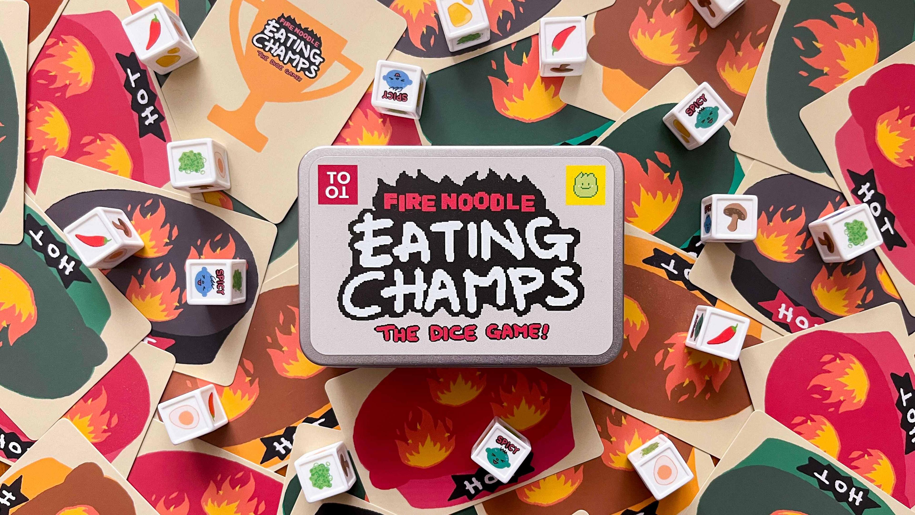 Fire Noodle Eating Champs arrives on Kickstarter December 1