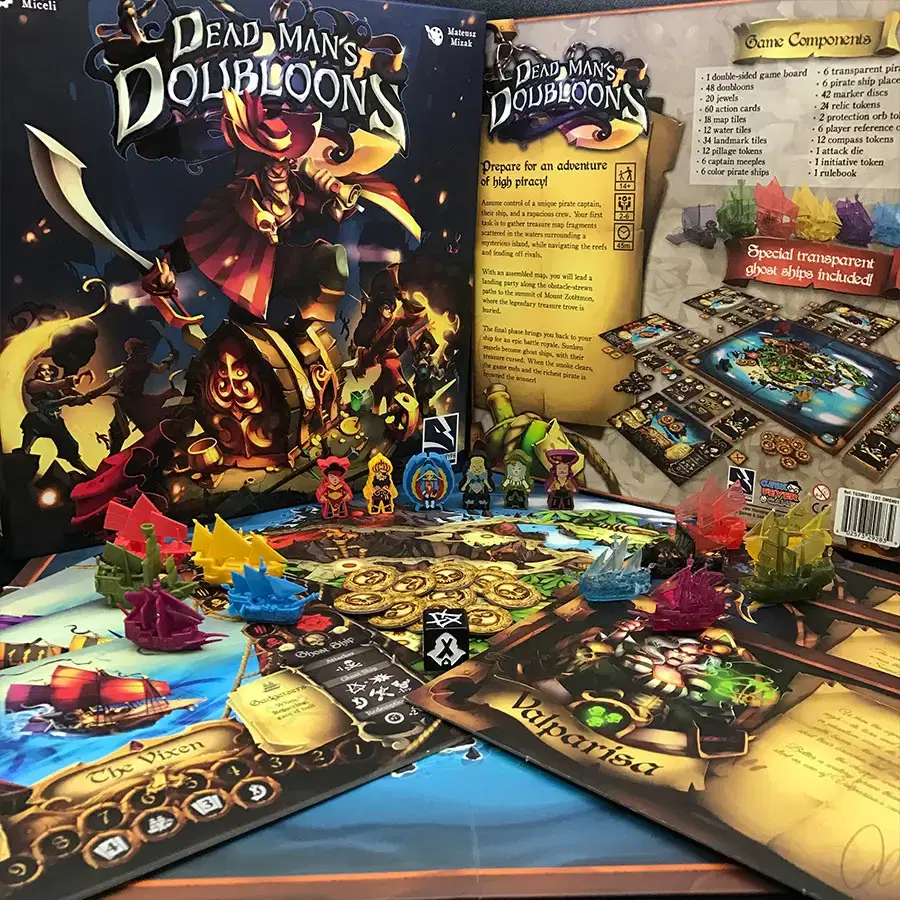 Launch Tabletop, experts in custom board game  manufacturing and design, co-founded by Nick Chan of Ninox Games