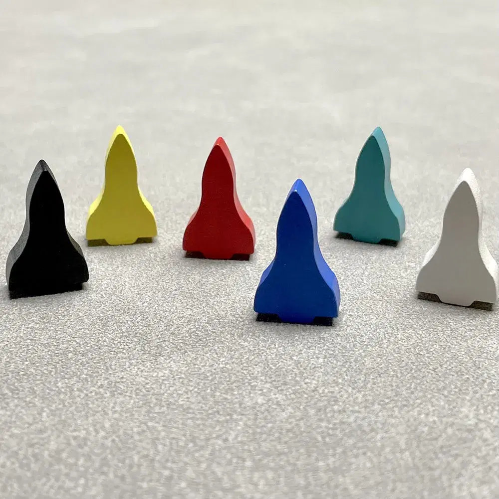 LTT | PoD Components | Meeples, tokens, cubes & poker chips